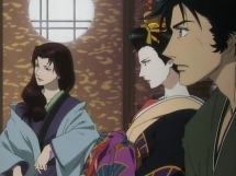 Yukiék biztonságba helyezik Atorut Genbatsu egy gésa barátnéjánál