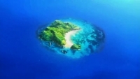 Lakatlan sziget valahol délen.